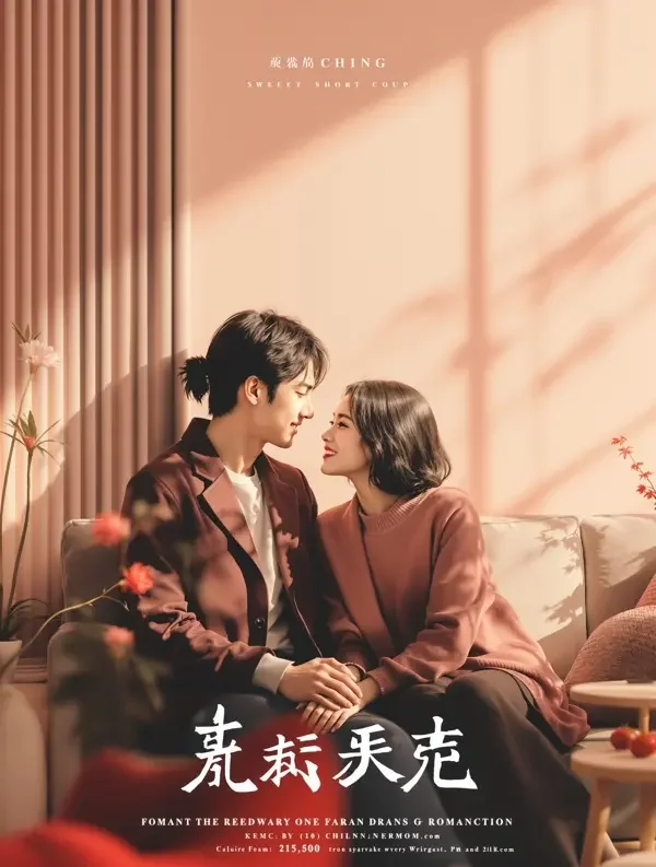 短剧《甜到齁：隔壁住着初恋》甜宠题材封面