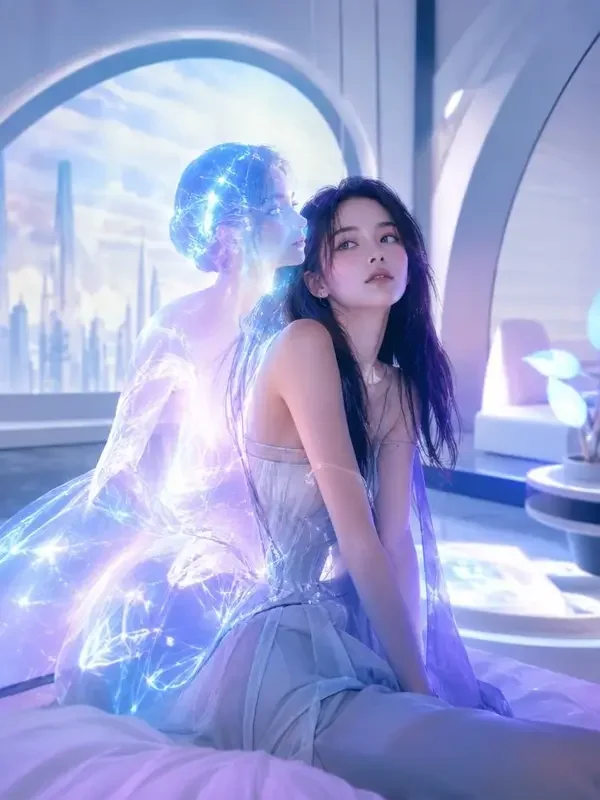 短剧《我的爱人是AI》封面